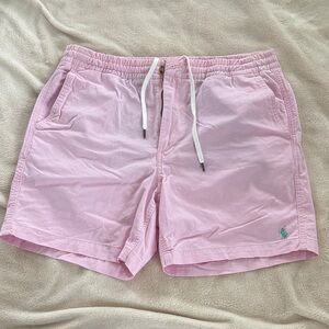 Men’s Ralph Lauren Light Pink shorts 
Large, never worn